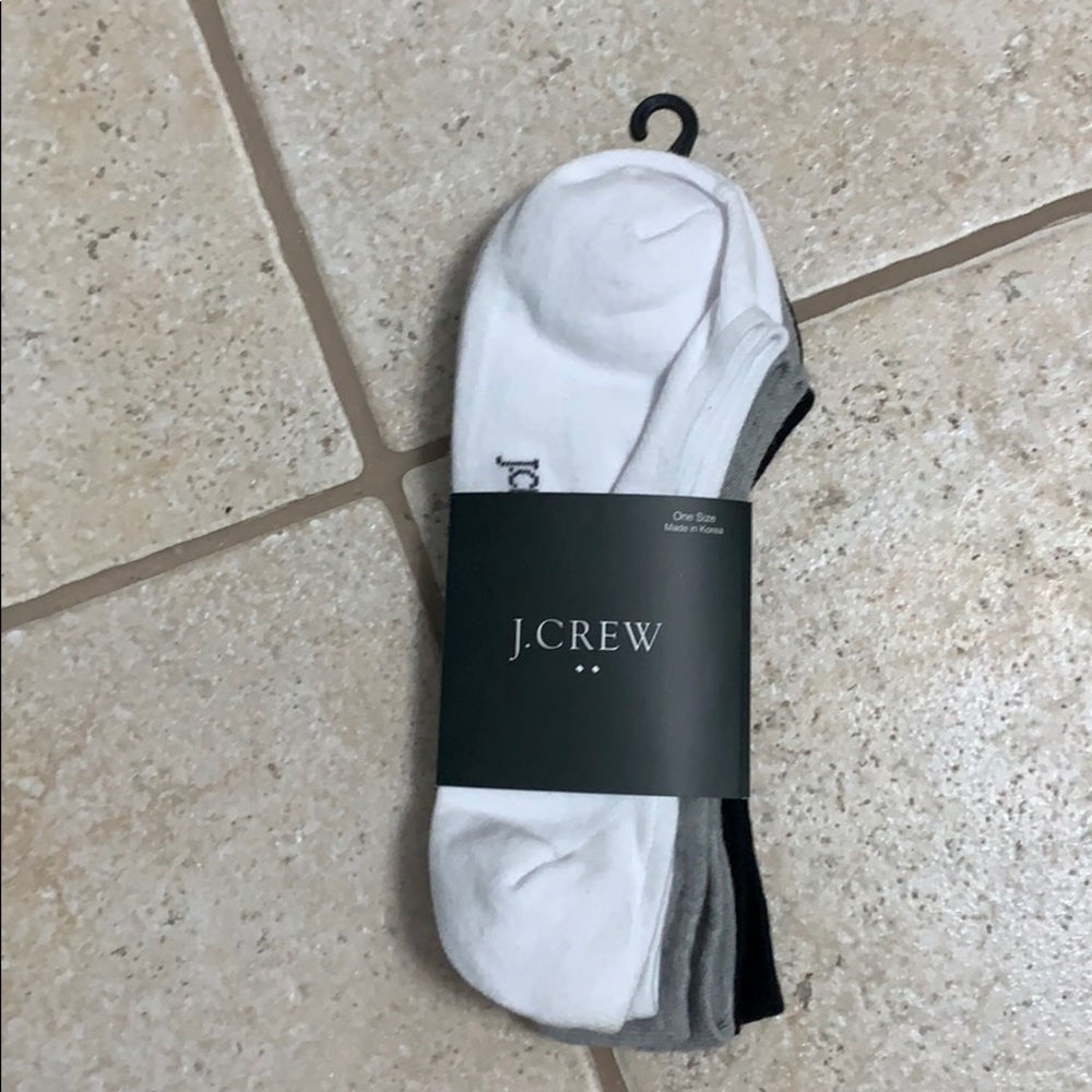 J. Crew no show socks